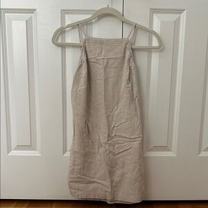 Abercrombie & Fitch Linen Blend Mini Dress